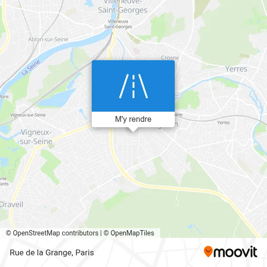 Rue de la Grange plan