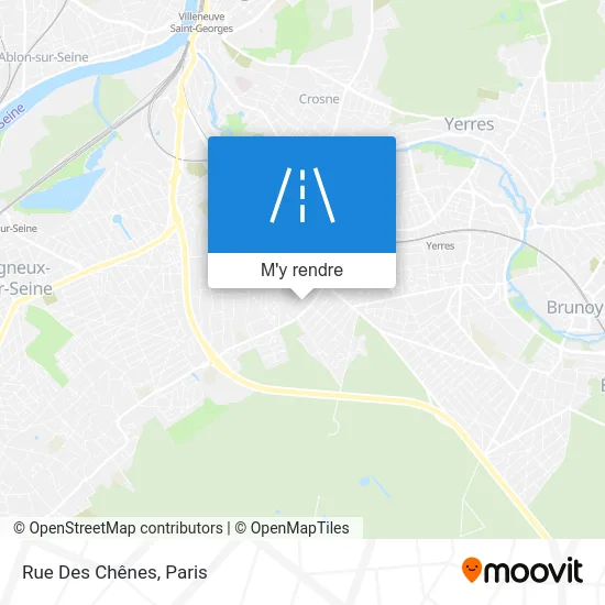 Rue Des Chênes plan