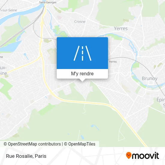 Rue Rosalie plan