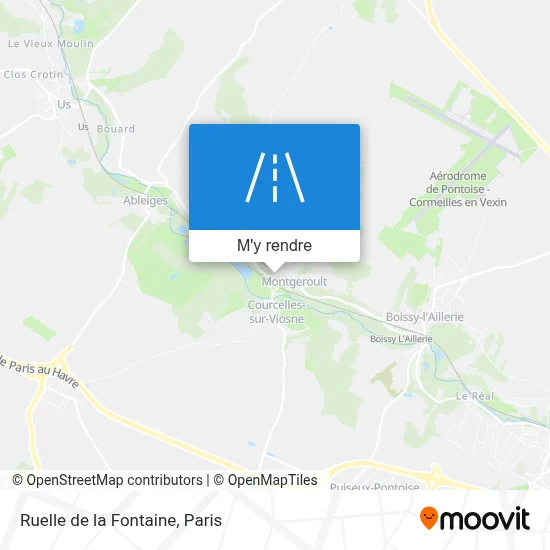 Ruelle de la Fontaine plan