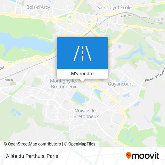 Allée du Perthuis plan