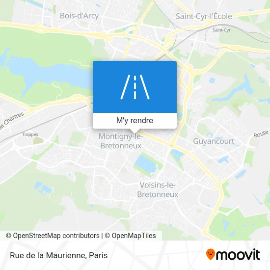 Rue de la Maurienne plan