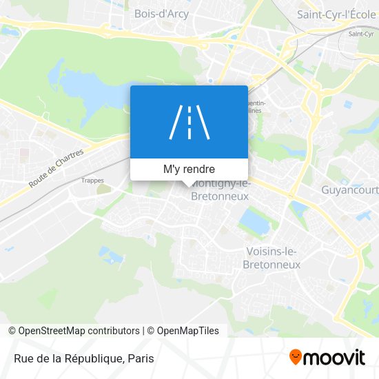 Rue de la République plan