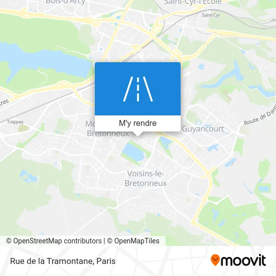 Rue de la Tramontane plan