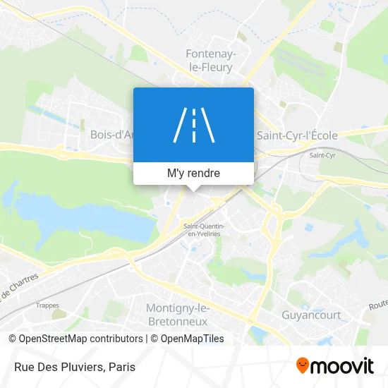 Rue Des Pluviers plan