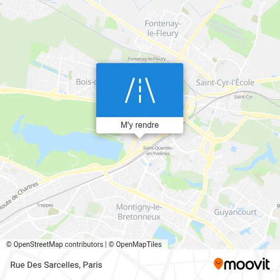 Rue Des Sarcelles plan