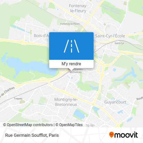 Rue Germain Soufflot plan