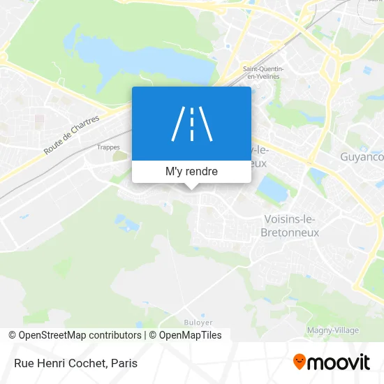 Rue Henri Cochet plan