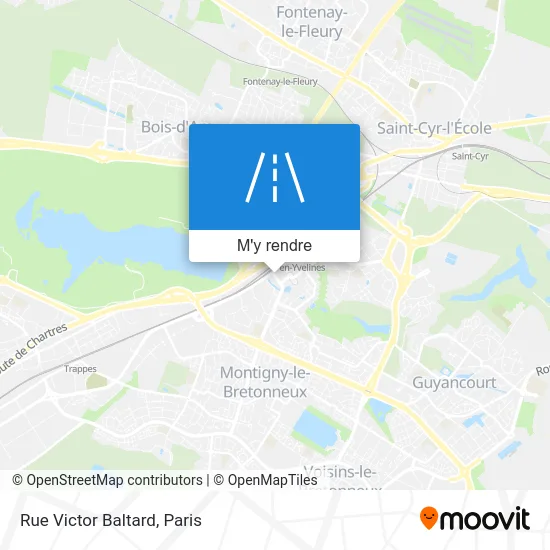 Rue Victor Baltard plan