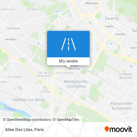 Allée Des Lilas plan