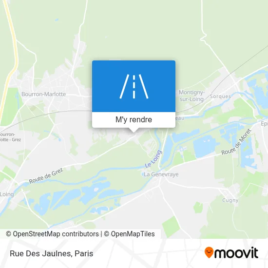 Rue Des Jaulnes plan