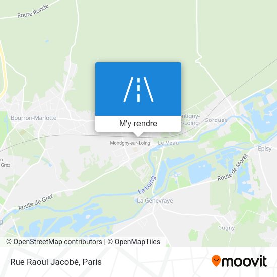 Rue Raoul Jacobé plan