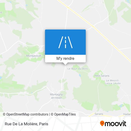 Rue De La Molière plan