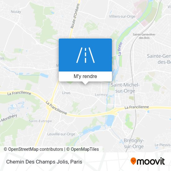 Chemin Des Champs Jolis plan