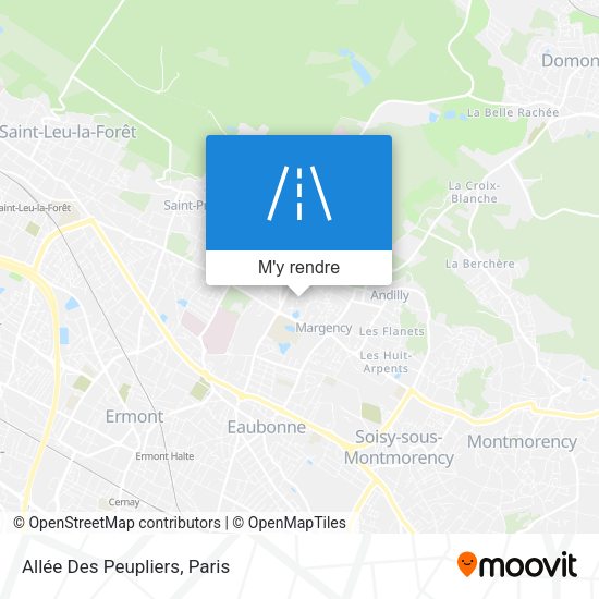 Allée Des Peupliers plan