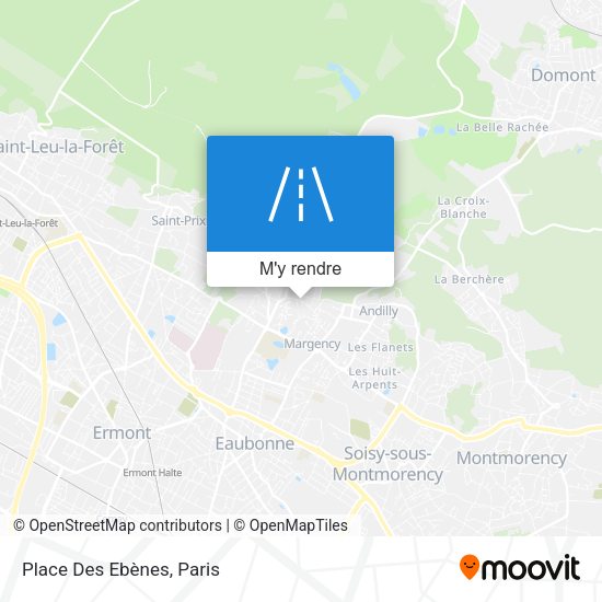 Place Des Ebènes plan