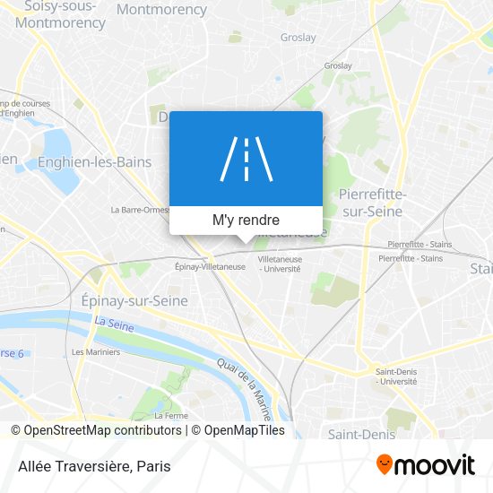 Allée Traversière plan