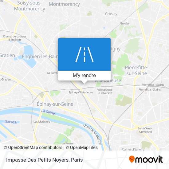 Impasse Des Petits Noyers plan