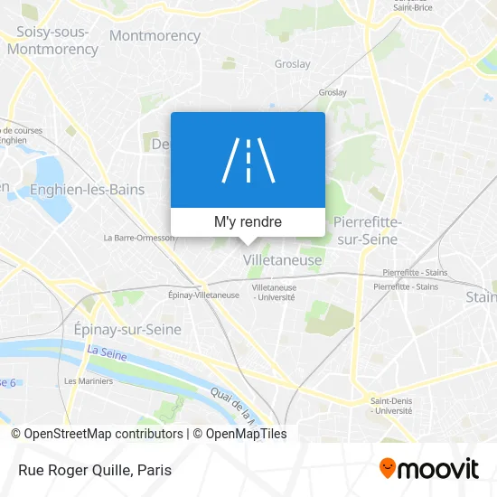 Rue Roger Quille plan