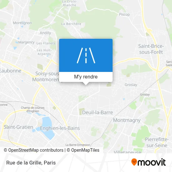 Rue de la Grille plan