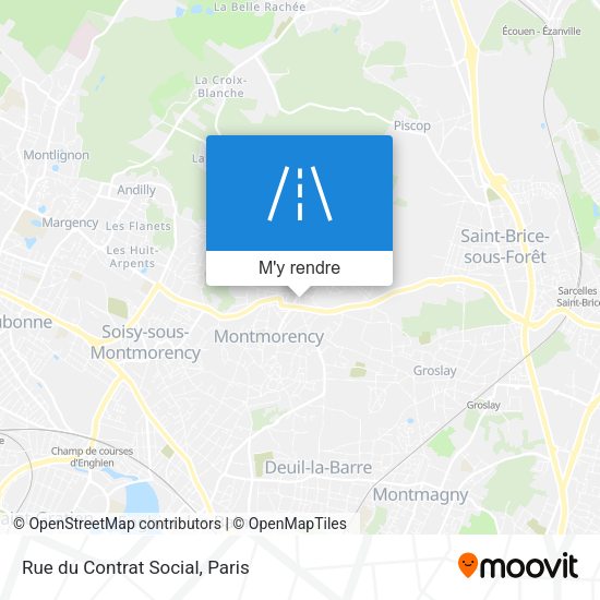 Rue du Contrat Social plan