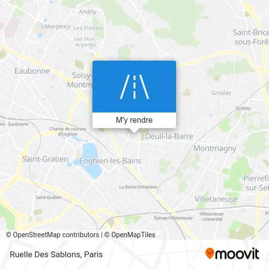 Ruelle Des Sablons plan