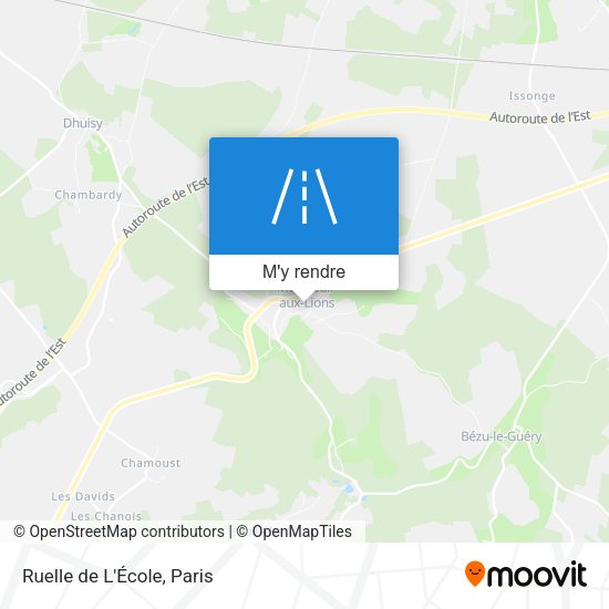 Ruelle de L'École plan