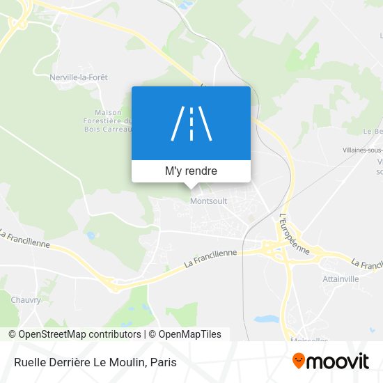 Ruelle Derrière Le Moulin plan