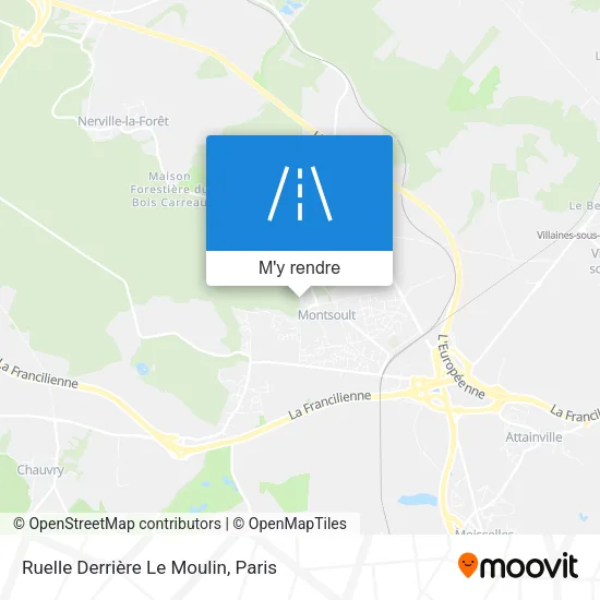 Ruelle Derrière Le Moulin plan