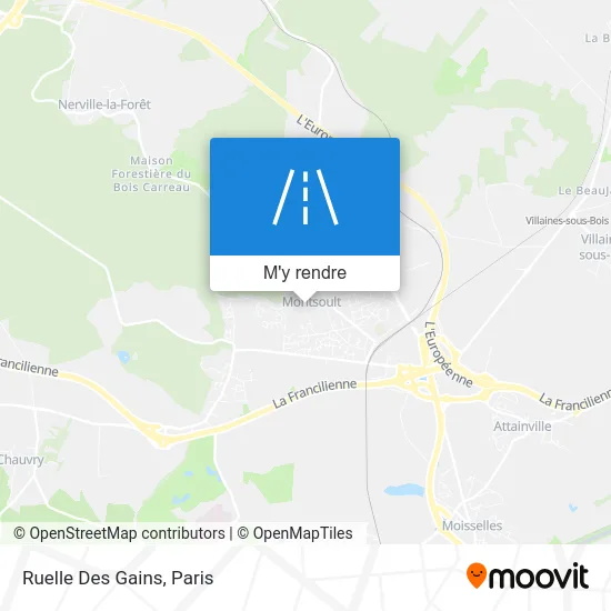 Ruelle Des Gains plan