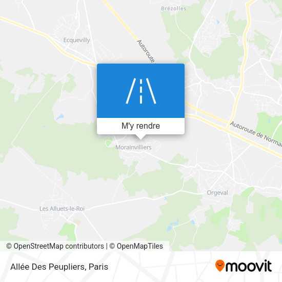 Allée Des Peupliers plan