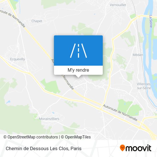 Chemin de Dessous Les Clos plan