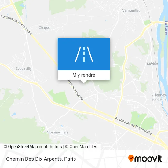 Chemin Des Dix Arpents plan