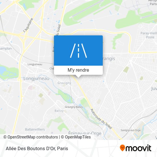 Allée Des Boutons D'Or plan