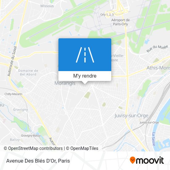 Avenue Des Blés D'Or plan