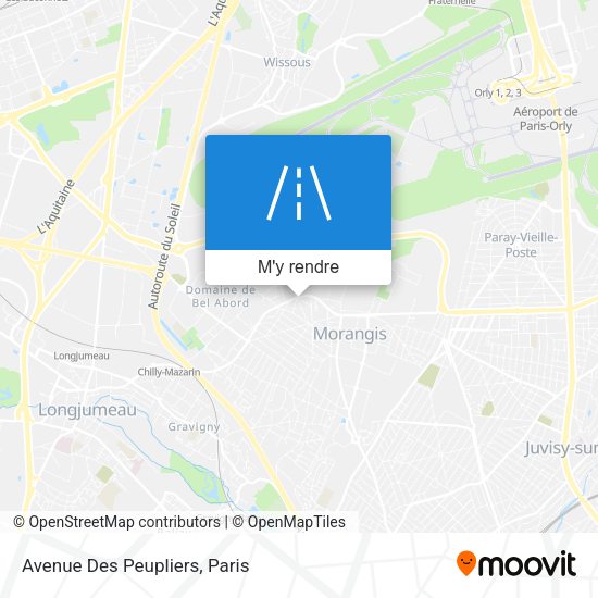 Avenue Des Peupliers plan