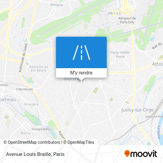 Avenue Louis Braille plan