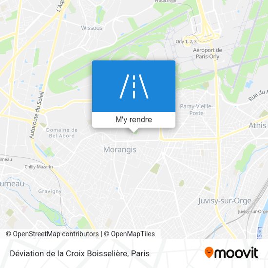 Déviation de la Croix Boisselière plan