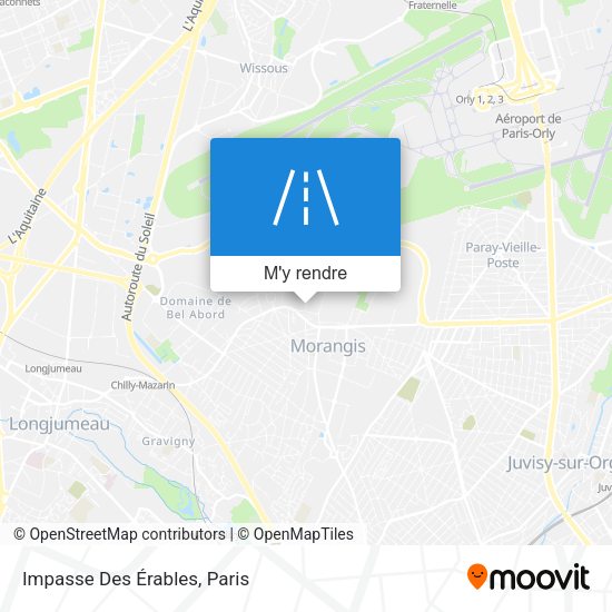 Impasse Des Érables plan