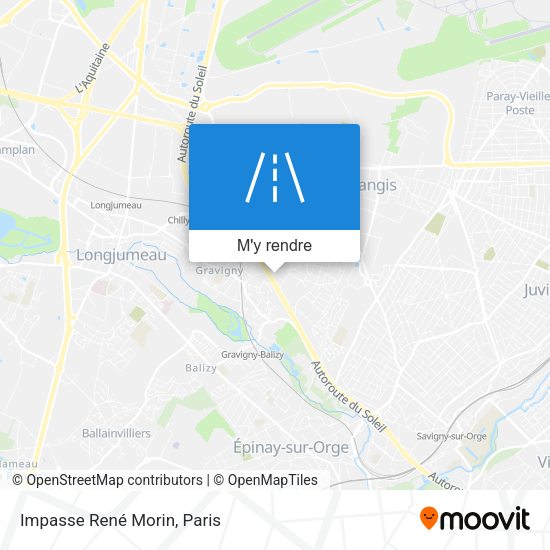 Impasse René Morin plan