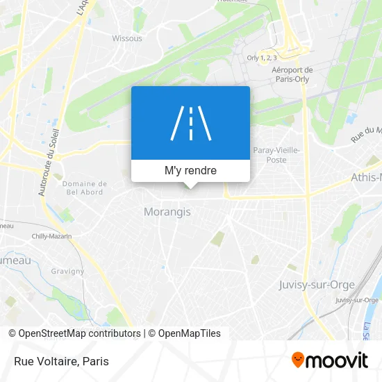 Rue Voltaire plan