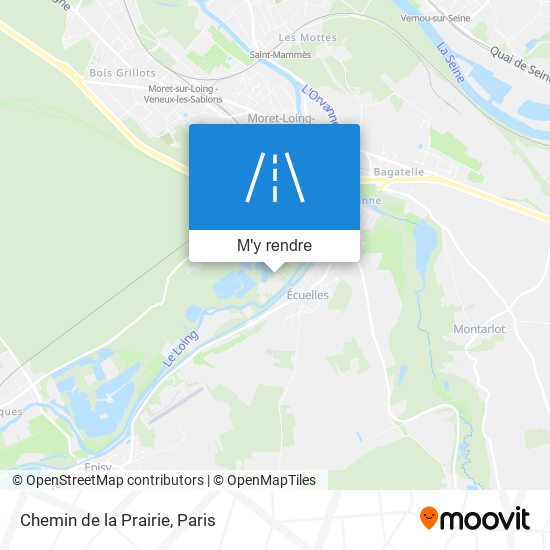 Chemin De La Prairie plan