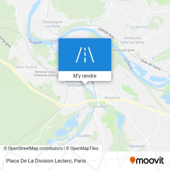 Place De La Division Leclerc plan