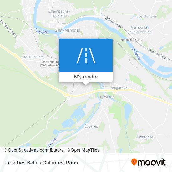 Rue Des Belles Galantes plan