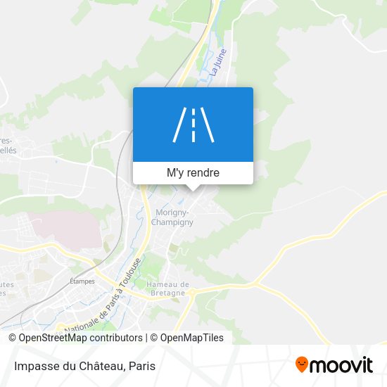 Impasse du Château plan