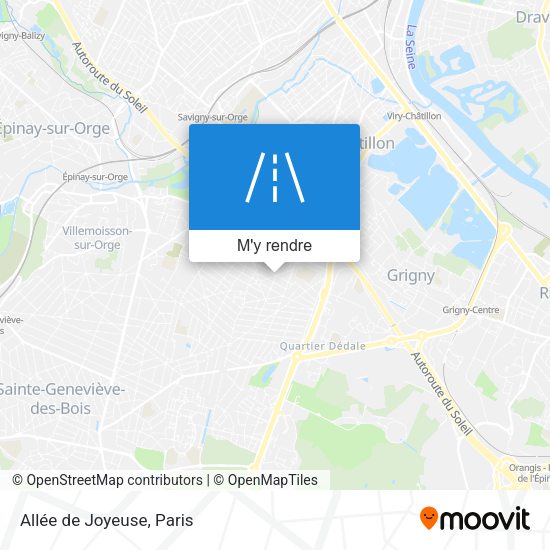 Allée de Joyeuse plan