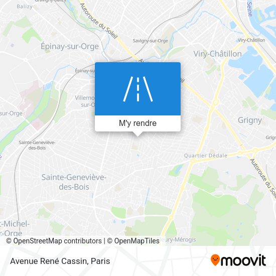 Avenue René Cassin plan