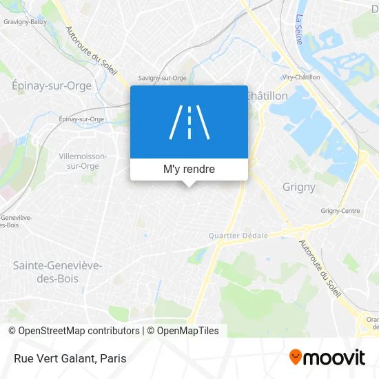 Rue Vert Galant plan