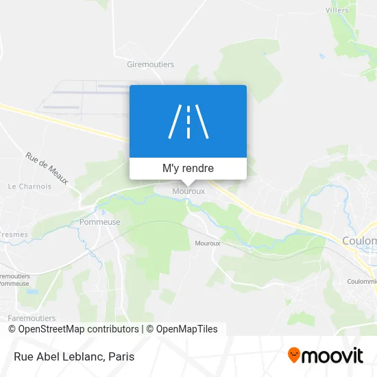 Rue Abel Leblanc plan