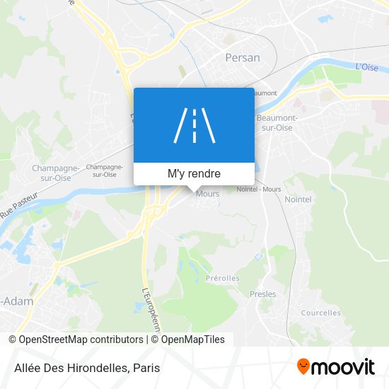 Allée Des Hirondelles plan